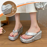 SprankelVoet™ Chunky Glitter Sloffen