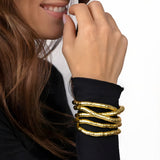 KeerSieraad™ Flexibele Ketting | 4-in-1 Draagstijl | Goudkleurig & Hypoallergeen