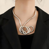 KeerSieraad™ Flexibele Ketting | 4-in-1 Draagstijl | Goudkleurig & Hypoallergeen