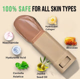 HuidTint™ Getinte Vochtinbrengende Balsem | Glowy Finish | Vegan & Dierproefvrij | Hyaluronzuur