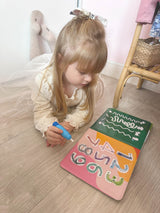 KleurenWonder™ Magisch Waterkleurboek | Herbruikbaar | Geen Rommel, Alleen Plezier