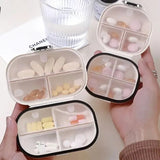 MedicijnMaatje™ Pillendoos & Reisset Organizer | 7 Vakjes | Stijlvol, Compact & Vochtbestendig
