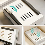 RekMaat Kast Organizer met Uittrekbare Lade | Verstelbaar Rek | Gereedschaploze Montage | Koolstofstaal