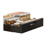 RekMaat Kast Organizer met Uittrekbare Lade | Verstelbaar Rek | Gereedschaploze Montage | Koolstofstaal