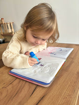 KleurenWonder™ Magisch Waterkleurboek | Herbruikbaar | Geen Rommel, Alleen Plezier