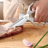 KnipMeester Multifunctionele Keukenschaar | Ultrascherpe Precisie | Ergonomisch & Duurzaam RVS