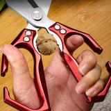 KnipMeester Multifunctionele Keukenschaar | Ultrascherpe Precisie | Ergonomisch & Duurzaam RVS