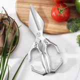 KnipMeester Multifunctionele Keukenschaar | Ultrascherpe Precisie | Ergonomisch & Duurzaam RVS