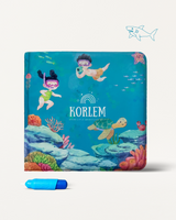 KleurenWonder™ Magisch Waterkleurboek | Herbruikbaar | Geen Rommel, Alleen Plezier