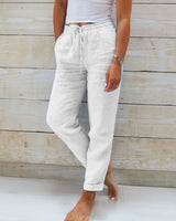 Dames casual trekkoordbroek | Kort model