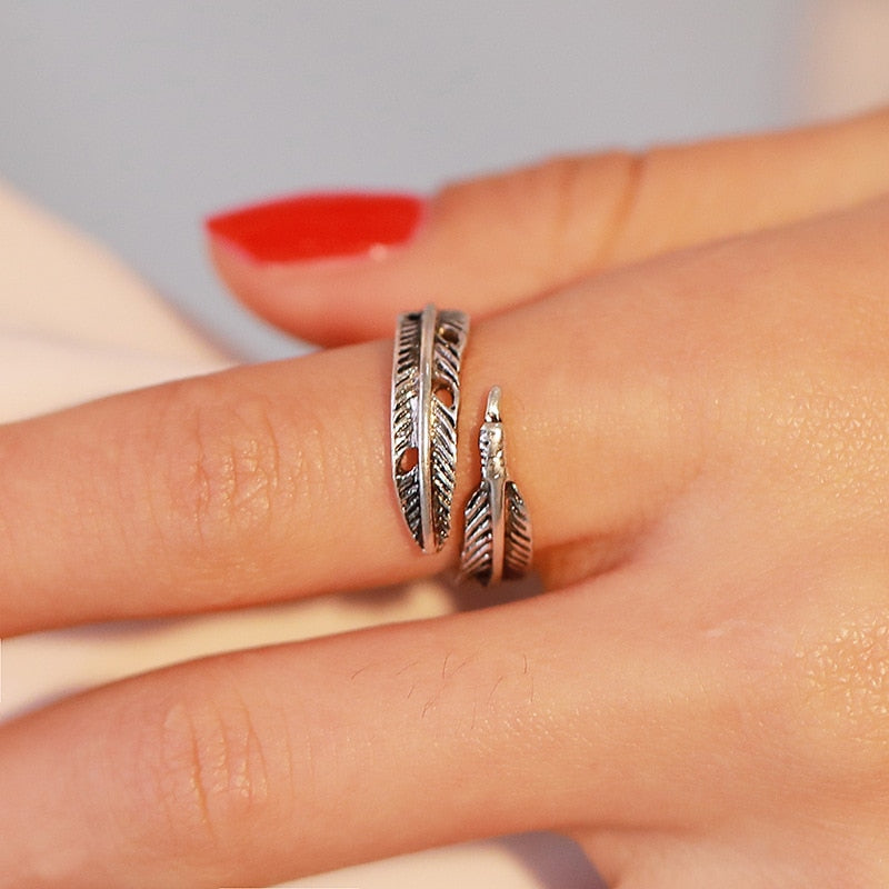 Dames Ring | Vintage Kat Design | Trendy Dieren Sieraad