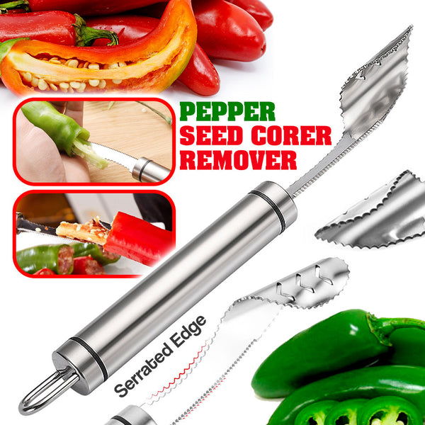 3+2 Gratis PitVerwijderaar™ Makkelijk Schoonmaken Peper