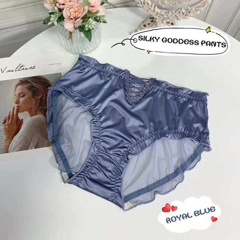 SatijnLuxe™ Naadloze Kant Onderbroeken