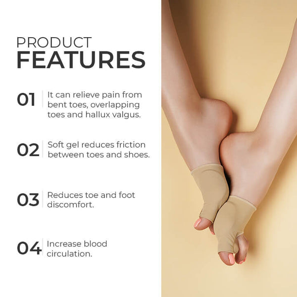 Hallux Valgus Teen Corrector | Orthopedische Bunion Spalk | Zachte Gel | 1 Paar