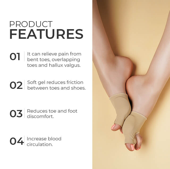 Hallux Valgus Teen Corrector | Orthopedische Bunion Spalk | Zachte Gel | 1 Paar