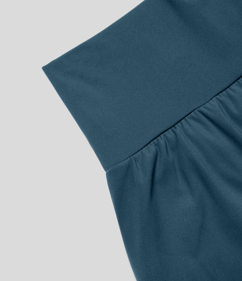 FlexiYoga™ 2-in-1 yogashort met hoge taille