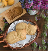 Houten Koekjesvorm | Uitsteker & Stempel | Beukenhout | Diverse Dierenmotieven