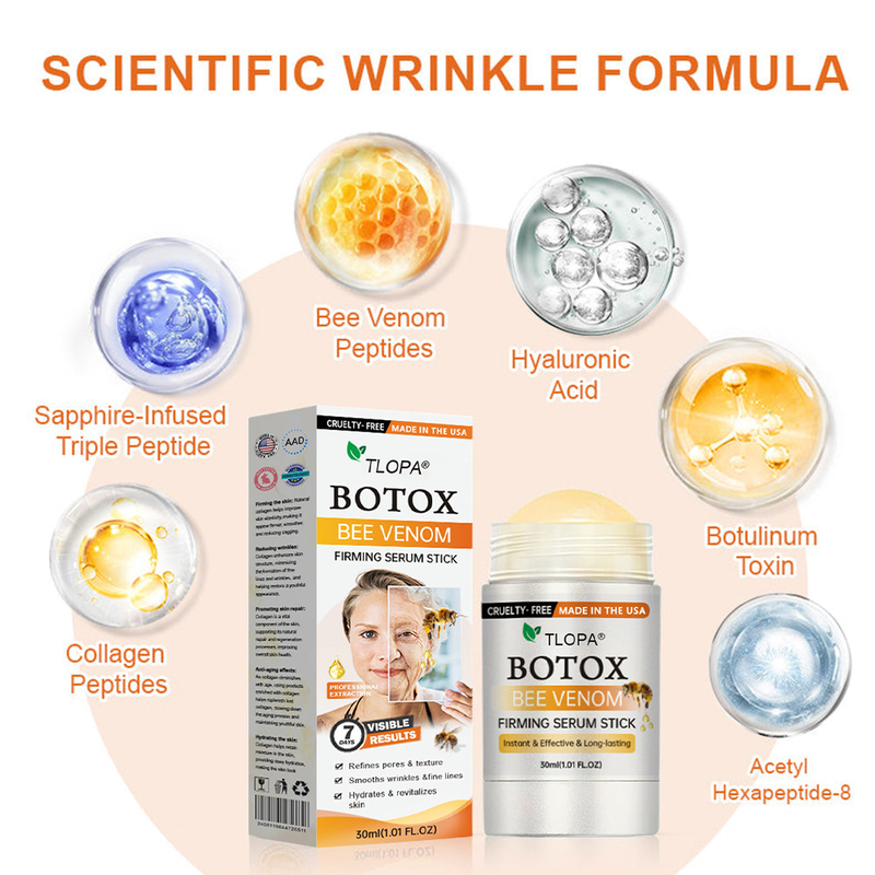 Anti-Aging Serum Stick | Bijengif Peptiden | Lift & Verstevig in 7 Dagen
