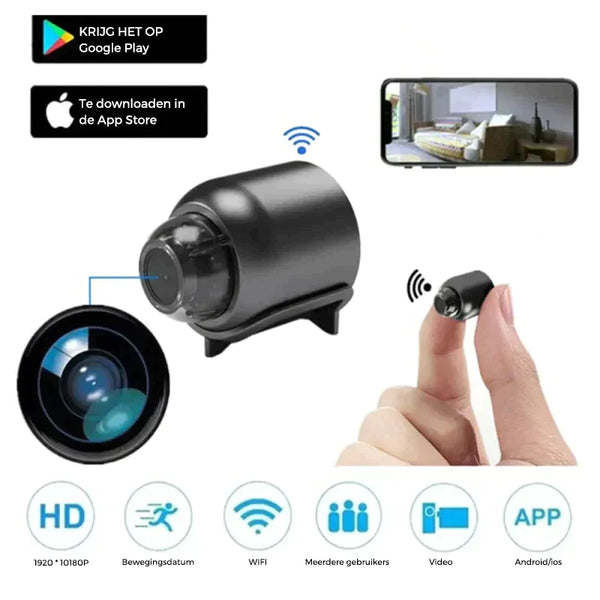 Represent MiniCamera™ | 1+1 Gratis! Draadloze Wifi camera