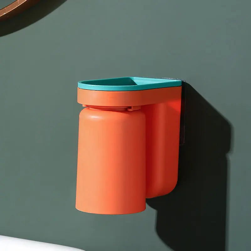 Tandenborstelhouder | Zelfklevend | ABS Kunststof | Compact Wandontwerp