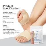Hallux Valgus Teen Corrector | Orthopedische Bunion Spalk | Zachte Gel | 1 Paar