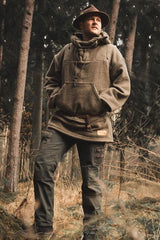 Heren Outdoor Anorak Jas | Stormbestendig | Gebreide Textuur | Winterjack