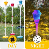 Bubbellamp met LED Licht & Muziek | Lekvrij & Draagbaar | 30x19 cm