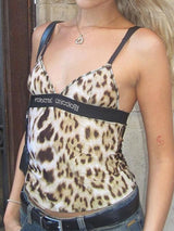 Lucy™ Luipaard camisole top