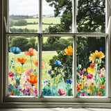 1+1 Gratis | FloraDecoratie™ Herbruikbare Raamstickers
