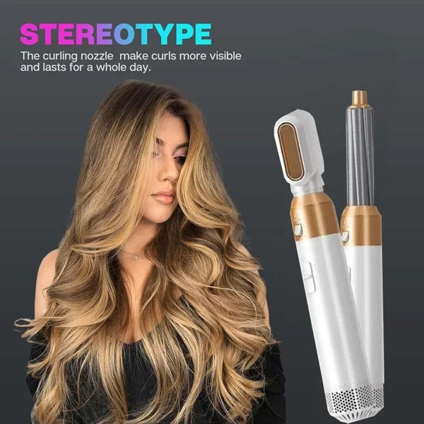 StijlMeester™-5-in-1 Professionele styler voor perfecte looks