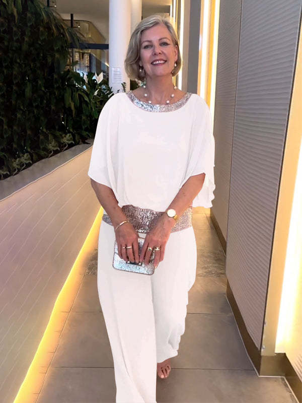 Manuela™ Pailletten Twee-delige Outfit