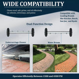 SpuitKracht™ Hoge Druk Reiniger