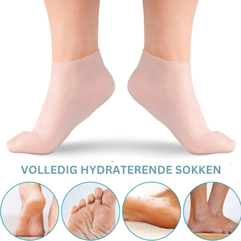 SilkySocks™ Exfoliërende Siliconen Sokken