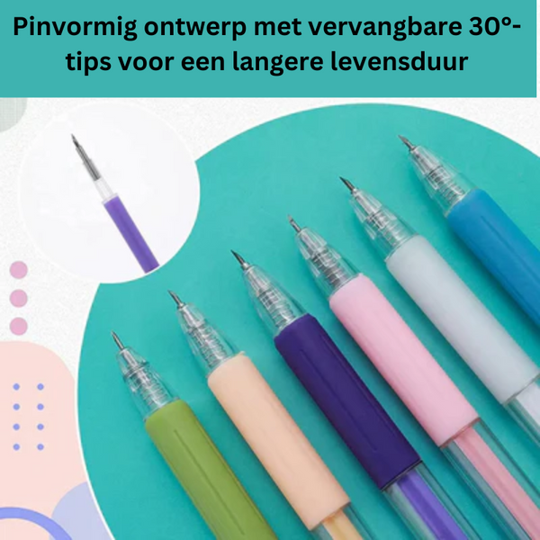 CutPen™ l Snijdt perfect ingewikkelde vormen direct!