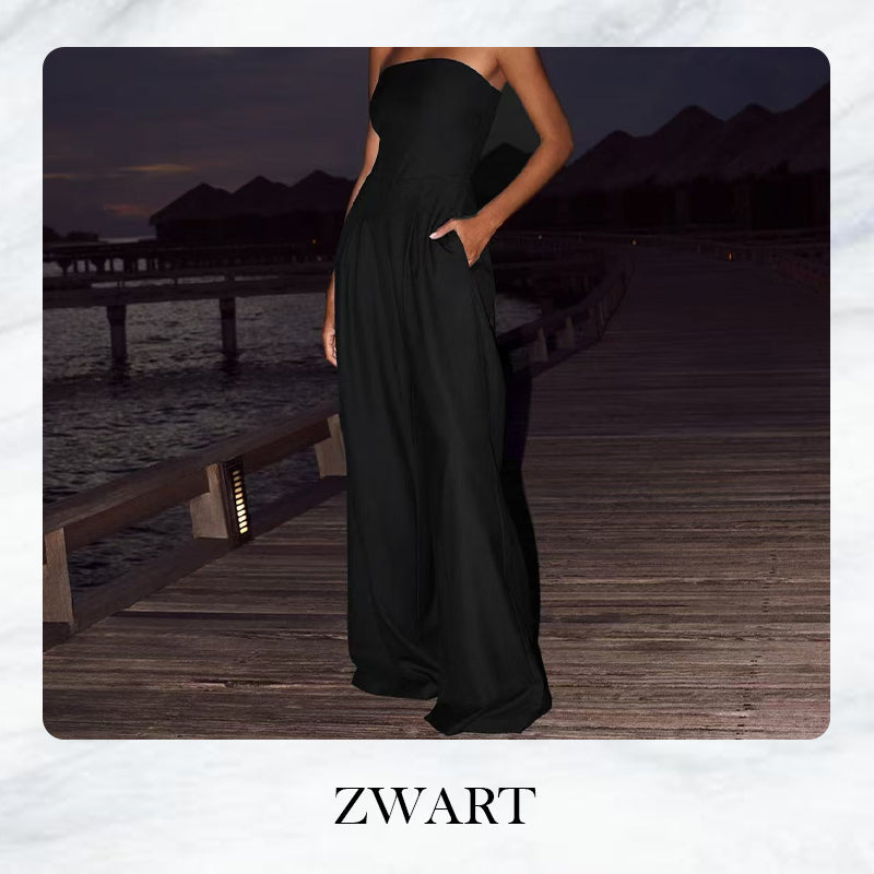 Madeleine™ Mouwloze jumpsuit met zakken