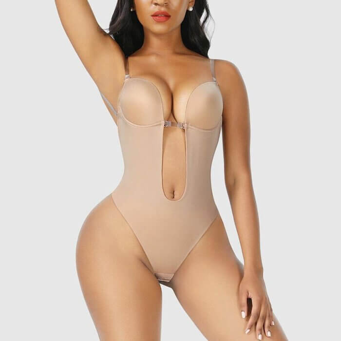 Aubrey™ | Rugloze jurk Body Shaper