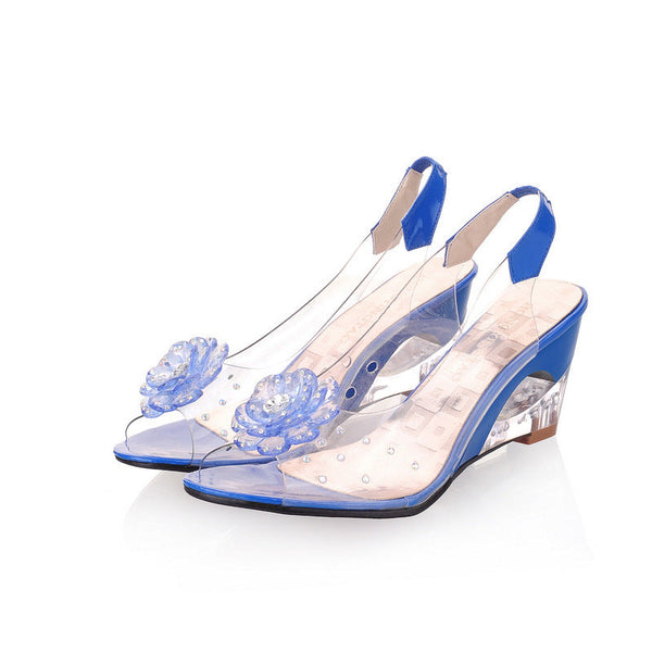 Stefanie™ Bloemen Strass Sandalen