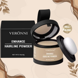 Haarpoeder voor Dekkende Haarlijn & Wenkbrauwen | Waterproof & Langhoudend | Compact Reisset 4 g