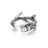Dames Ring | Vintage Kat Design | Trendy Dieren Sieraad