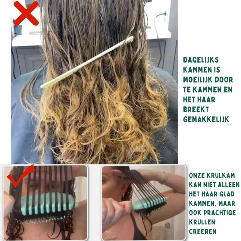 WervelBorstel™ Stralende Krulrevolutie in slechts 10 minuten