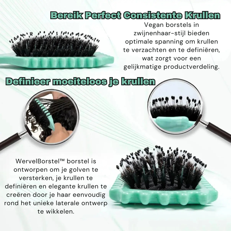 WervelBorstel™ Stralende Krulrevolutie in slechts 10 minuten