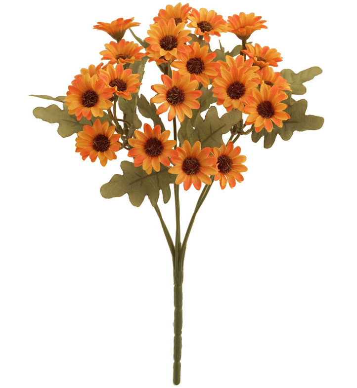 Kunstbloemen Chrysanten | UV-bestendig | Levensecht Design | Herfstdecoratie voor Veranda & Tuin