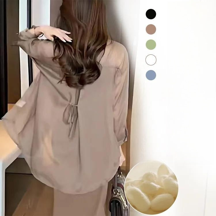 Victoria™ Zomer chiffon overhemd