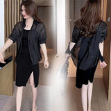 Victoria™ Zomer chiffon overhemd