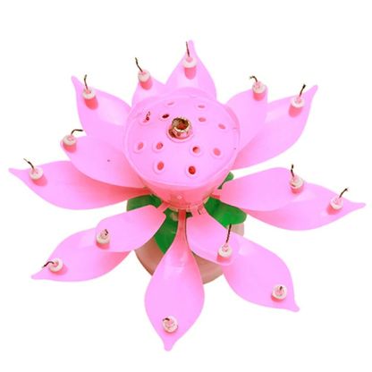 SneeuwLotus™ Roterende Lotuskaars