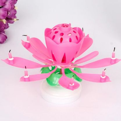 SneeuwLotus™ Roterende Lotuskaars