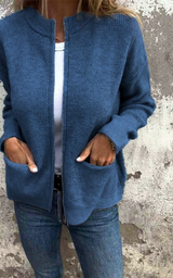 Dames Gebreide Trui | Lichtgewicht & Warm | Ronde Hals | Lange Mouw | Grote Maten S–5XL