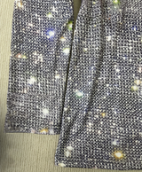 Glamora™ – Elegante Glitter Top voor Dames met Lange Mouwen