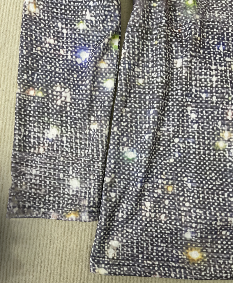 Glamora™ – Elegante Glitter Top voor Dames met Lange Mouwen