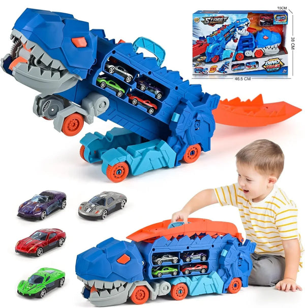Dinosaurus Speelgoedauto | Brullend Geluid & Avontuurlijk Design | Kunststof